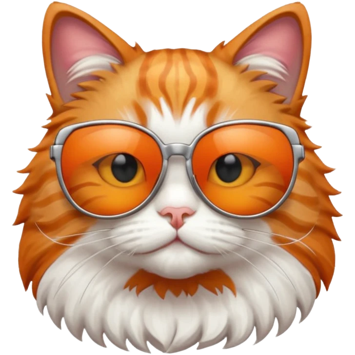 Cat wearing sunglasses emoji