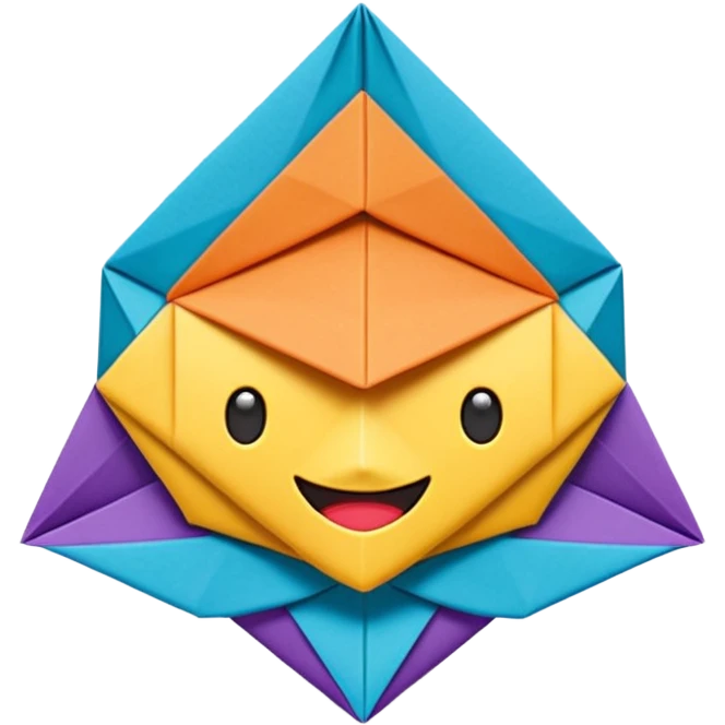 origami emoji emoji