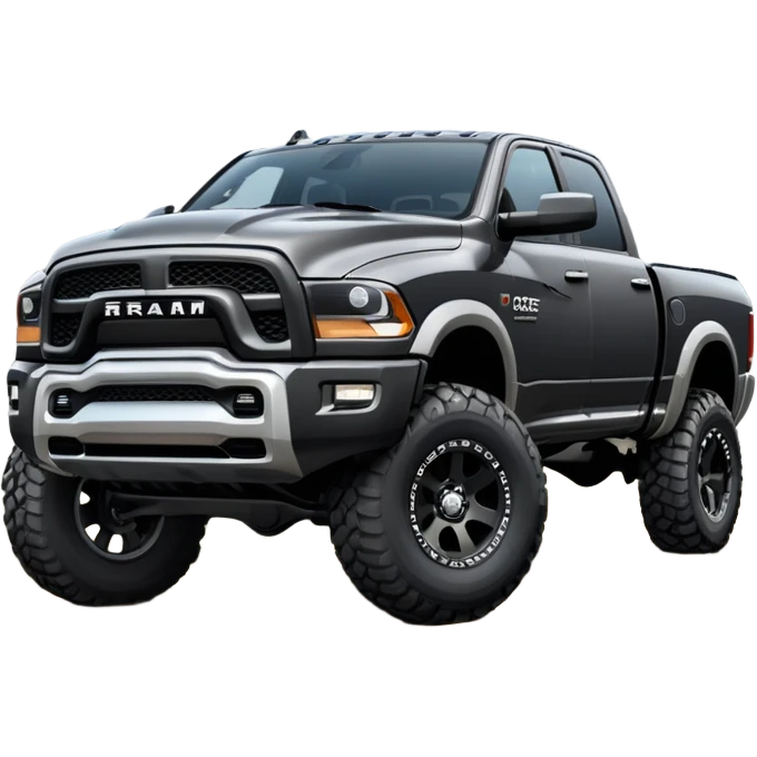 2017 Dodge Ram Ourdoorsman Black emoji