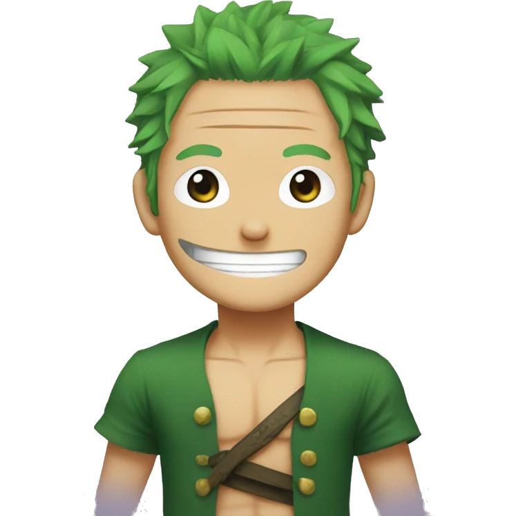 Zoro of One Piece emoji