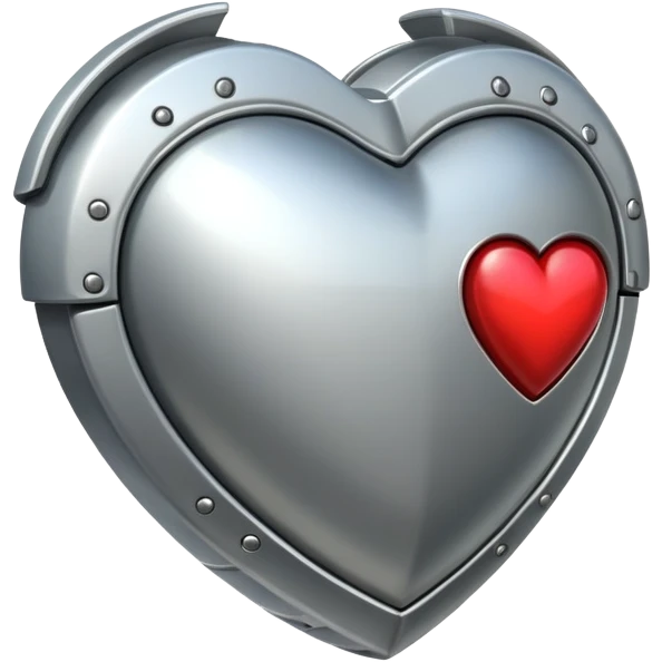 heart armored emoji