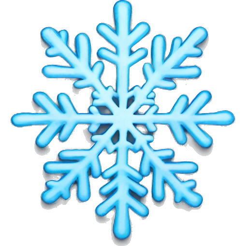 Snowflake  emoji