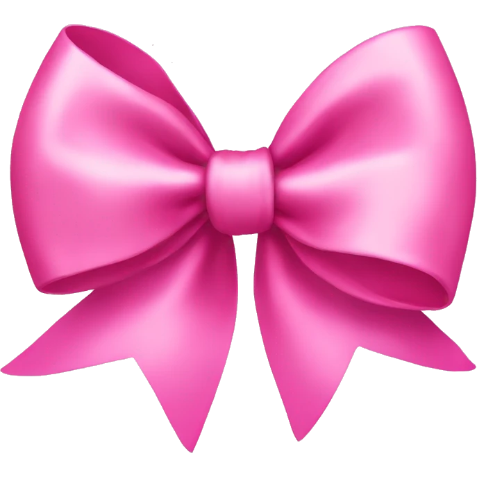 Pink bow  emoji