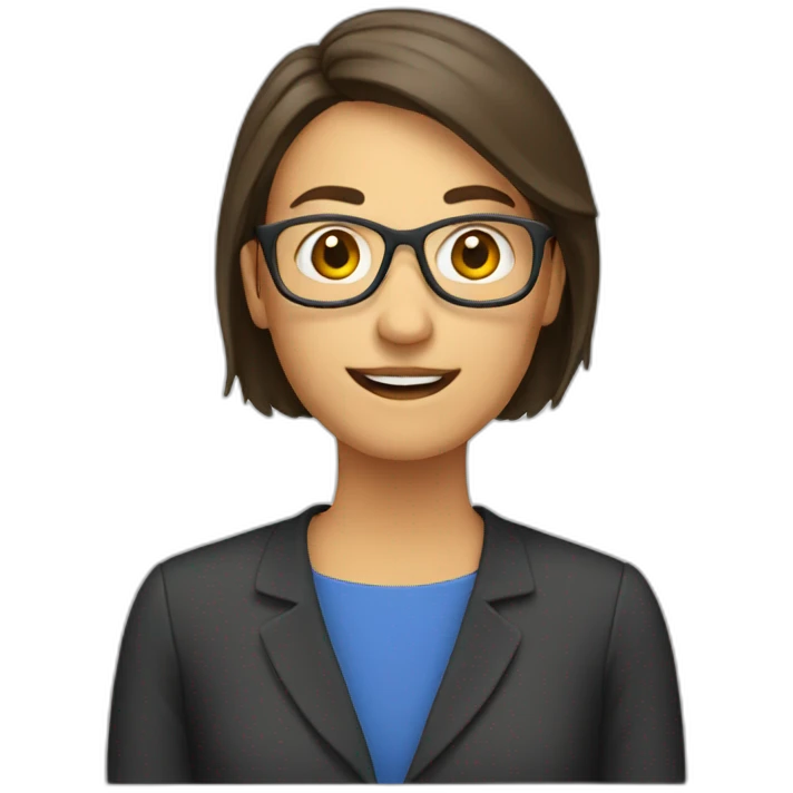 Teacher teaching emoji