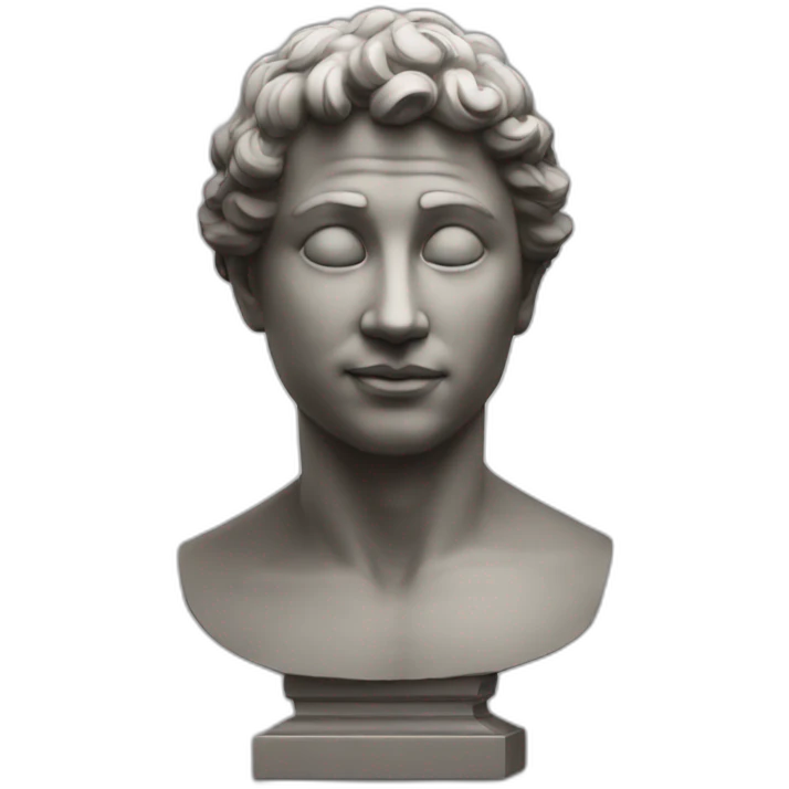 Statue pas beau emoji