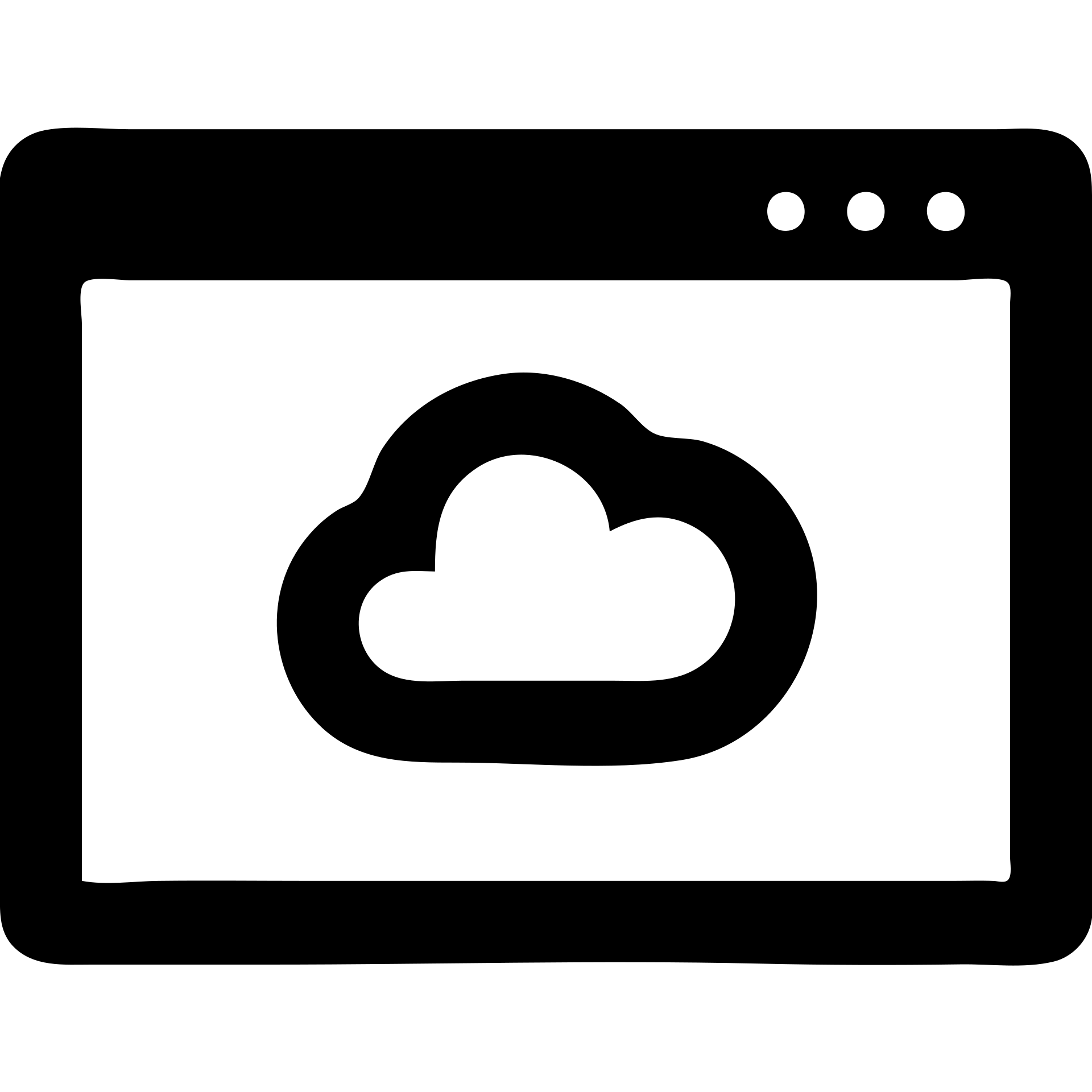 Website header layout with navigation bar, logo area, and menu items emoji