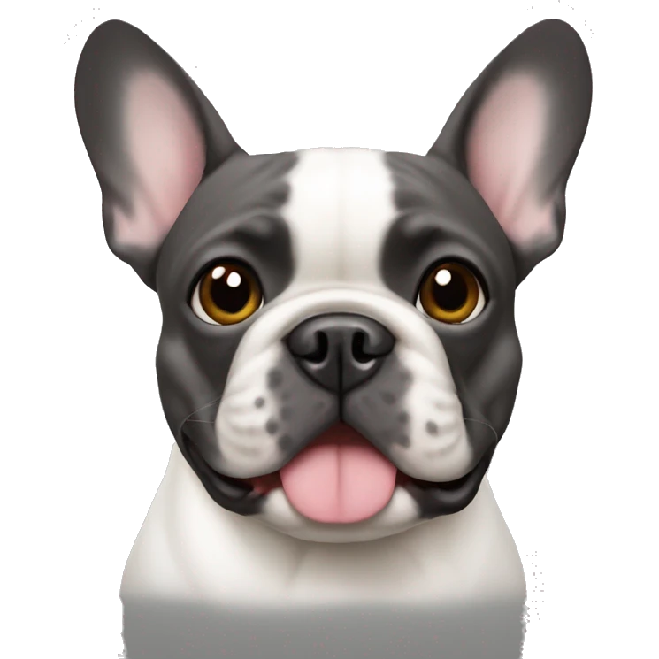French bulldog named Billy emoji