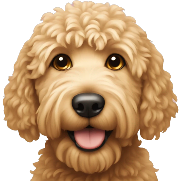 Golden doodle emoji