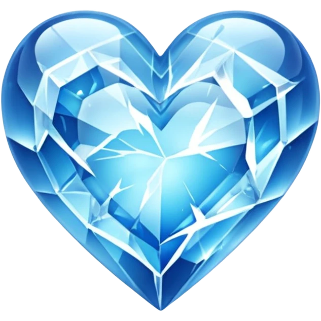 frozen heart emoji
