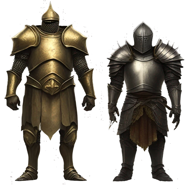 ornstein and smough from dark souls emoji