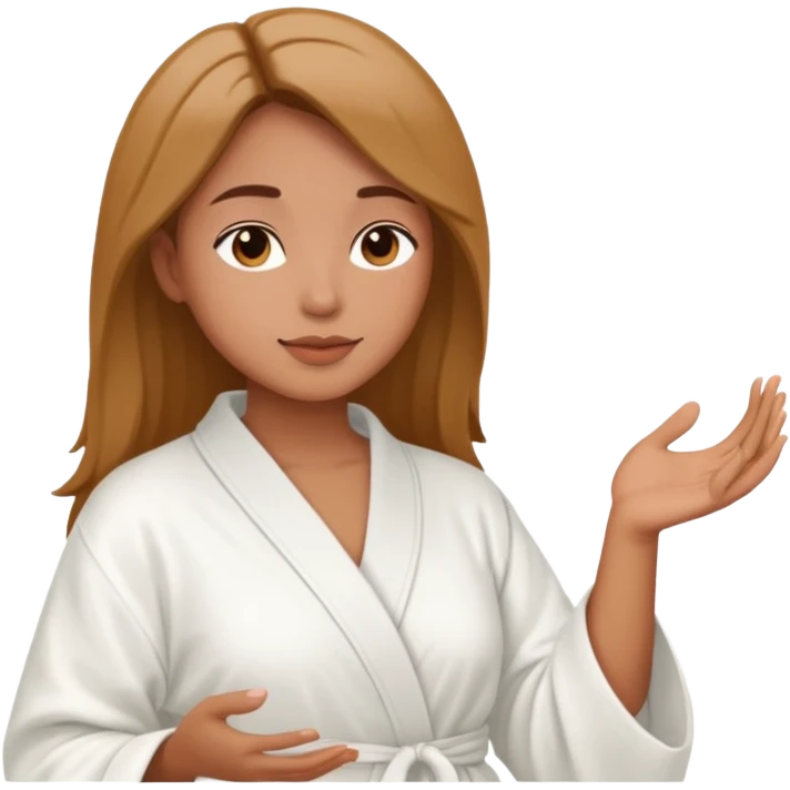 Perempuan lagi selfcare (tapi yang lebih ketutup) emoji