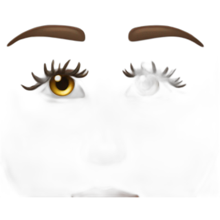 Lash extensions  emoji