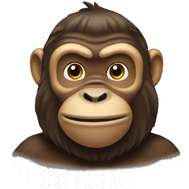 Chunky monkey emoji