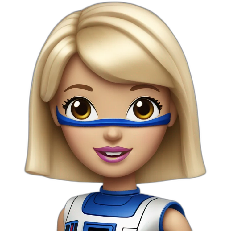barbie r2d2 emoji