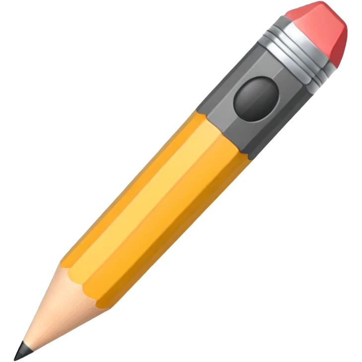 buying a pencil emoji