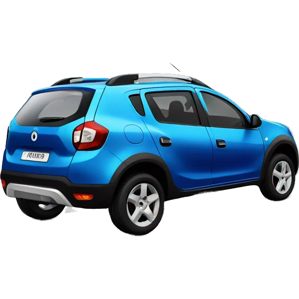 Blue Dacia Stepway  emoji
