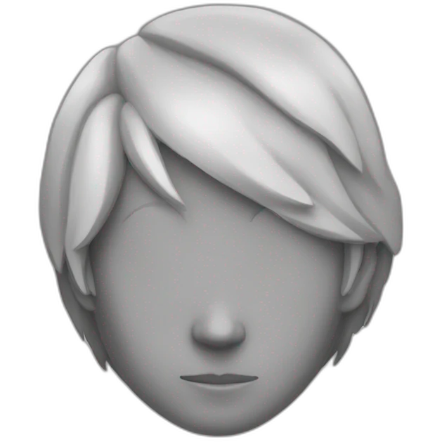 Блондинка с длинными волосами emoji