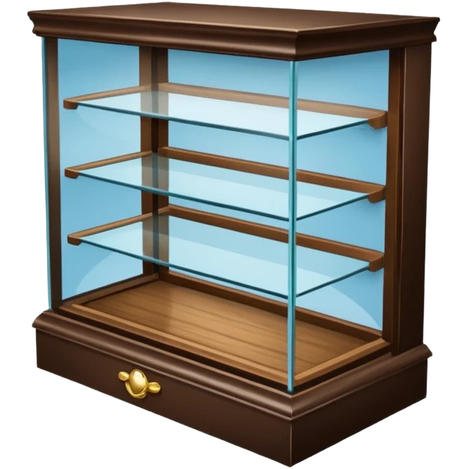 jewelry display case at Walmart emoji