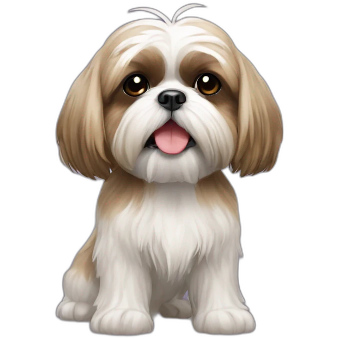 shih-tzu-dog emoji
