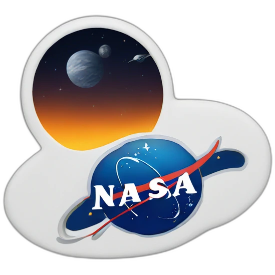 Nasa classic logo emoji