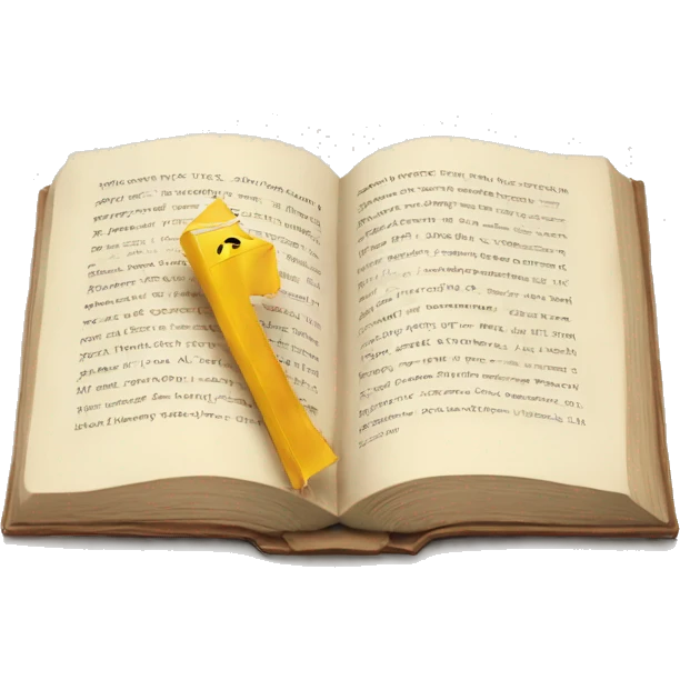 Book with bookmark  emoji