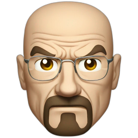 Walter white angry emoji