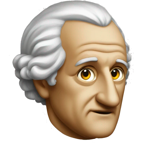 Goethe vawes with hand emoji