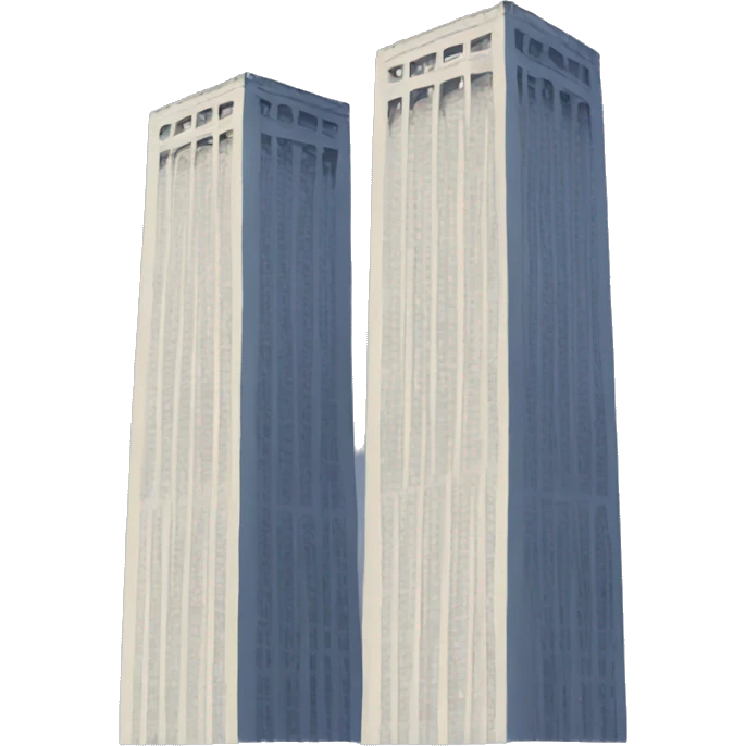 Twin towers emoji