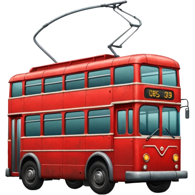 trolleybus emoji