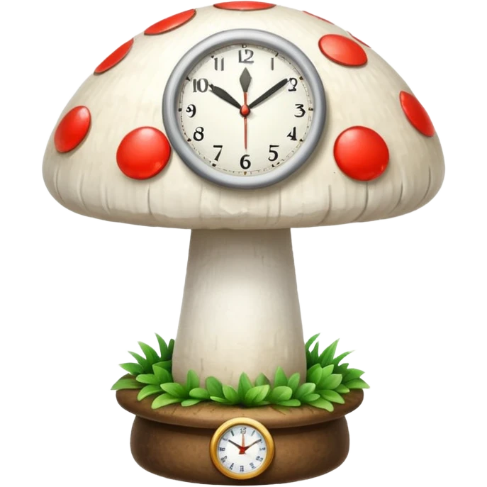 🫧🍄⏰ emoji