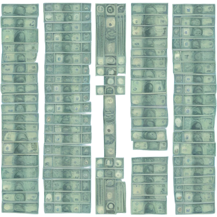 blue money emoji