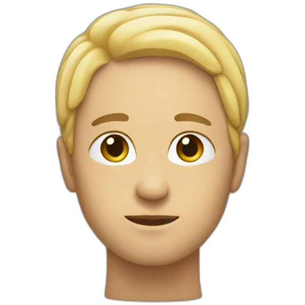 A head over which hands are clasped together emoji