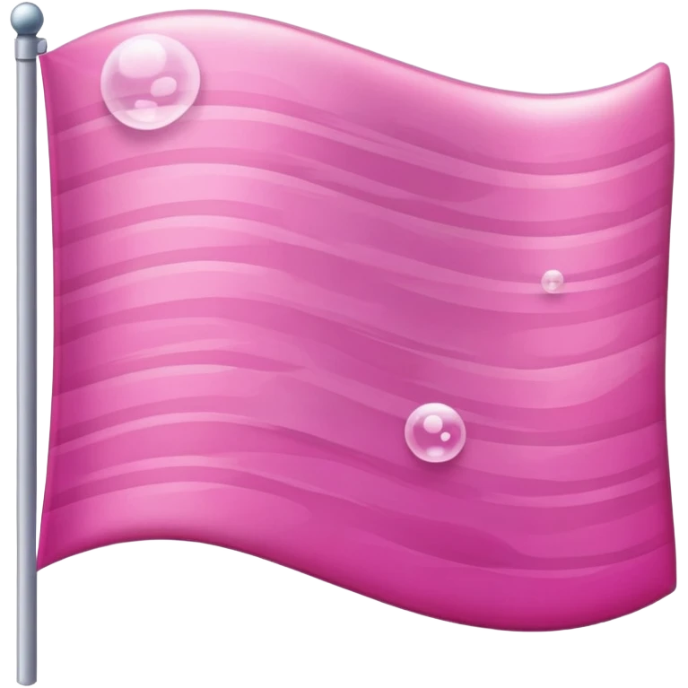 Pink flag named bubby emoji