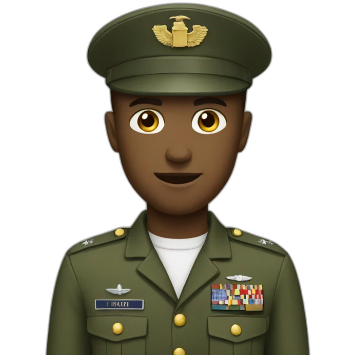 military emoji
