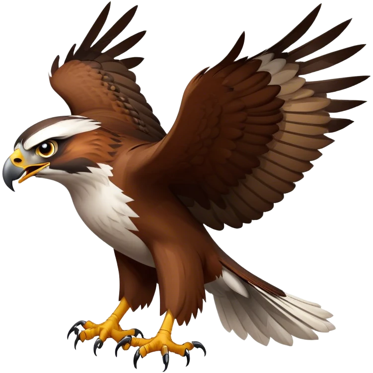 ANGRYY Hawk WITH OPENWINGS emoji