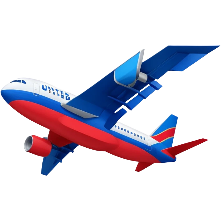 united airlines logo design emoji
