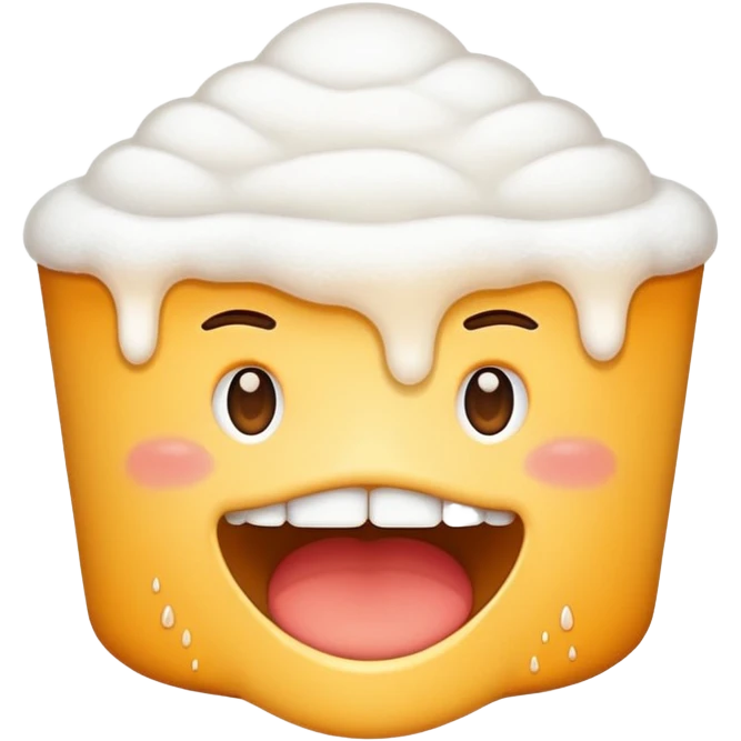 frothing at the mouth emoji