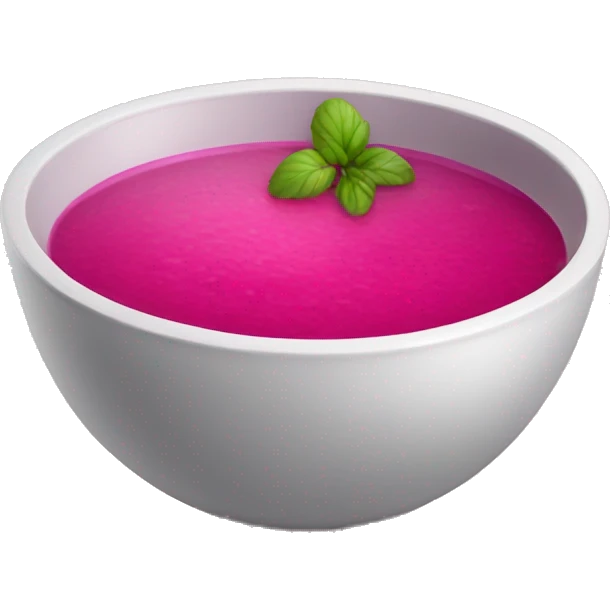 pink cold borscht emoji