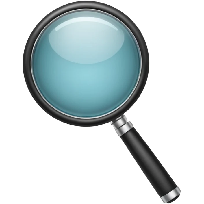 magnifying glass emoji