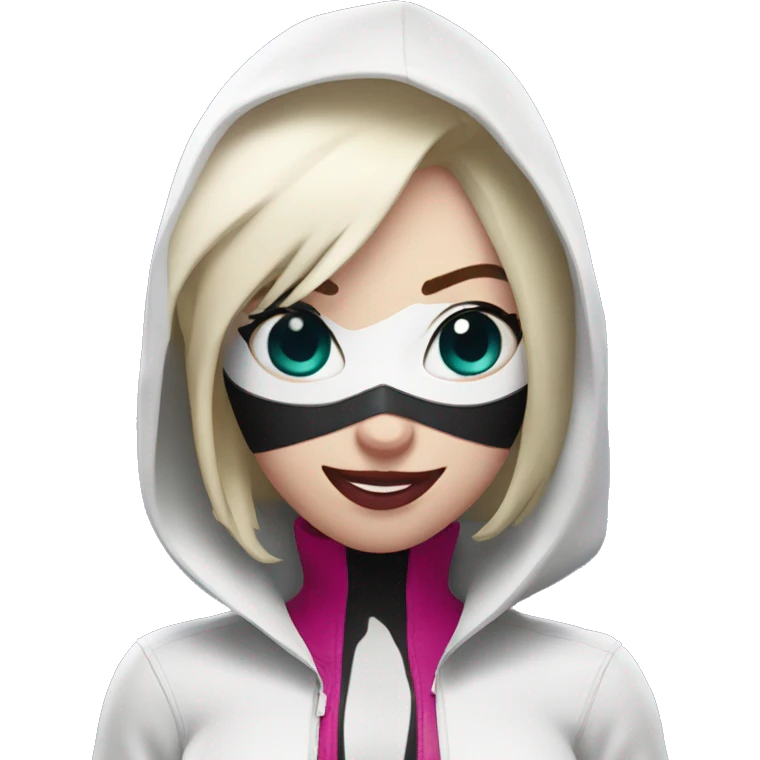 Spider-Gwen pose emoji