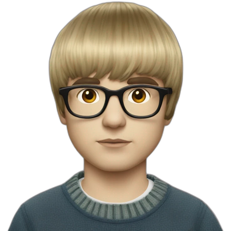 Rivers Cuomo Bowl Cut Era emoji