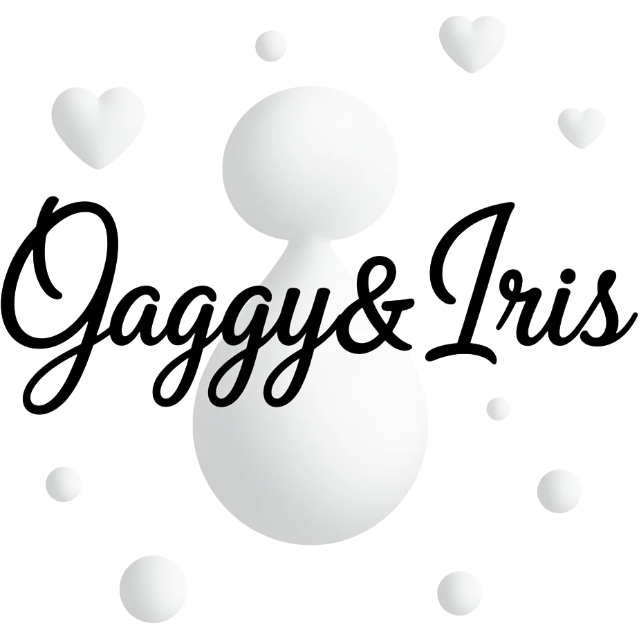 Un emoji avec une écriture tout attaché : Gabyy&Iris emoji