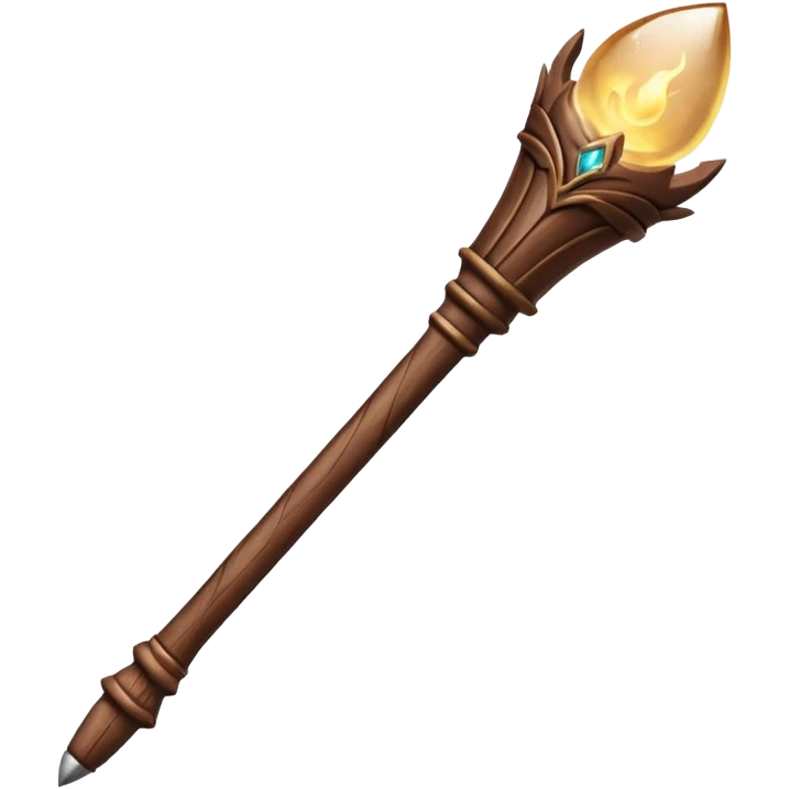 Harry Potter magical wand no kristal  emoji