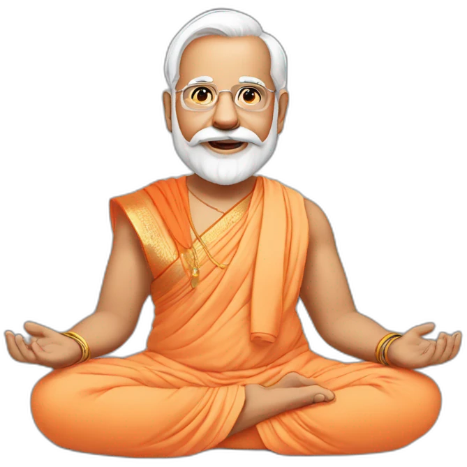 modi namaste emoji