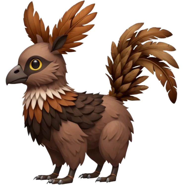 Skogen-Labubu-Trico-Fakémon-hybrid-creature (full body)  emoji