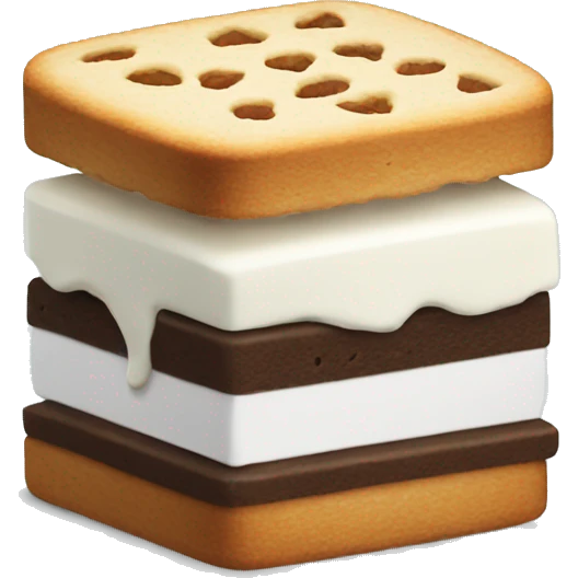 Ice cream sandwich emoji