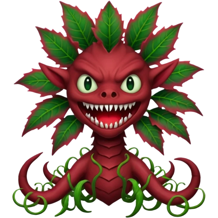 Créame un emoji de demogorgones como los de stranger things  emoji