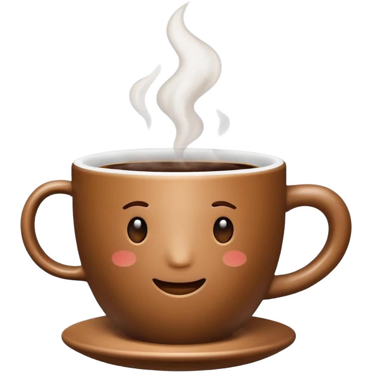 autumn coffee cup emoji