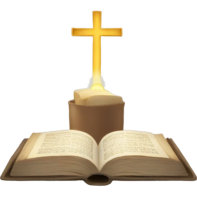 CREATE AN IMAGE OF AN OPENING BIBLE emoji