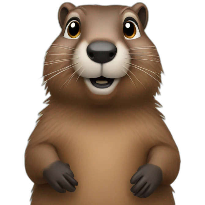 Groundhog emoji